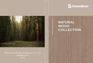 Natural Wood PVC Film