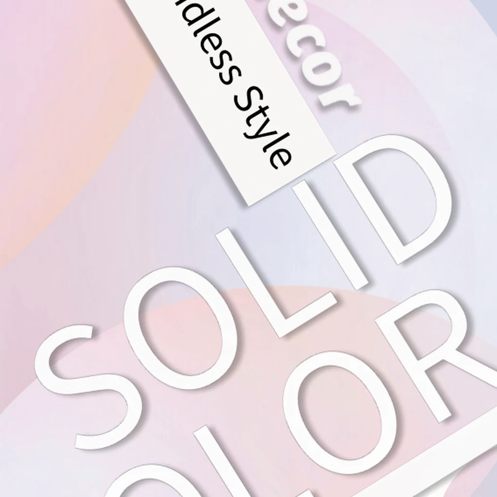 Solid Color PVC Film